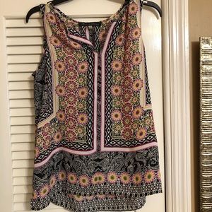 Rose and Olive - Blouse/Tank - size small